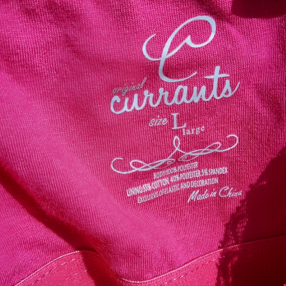 🍀3/15 Currant Pink Lace Tank Top - Picture 4 of 6